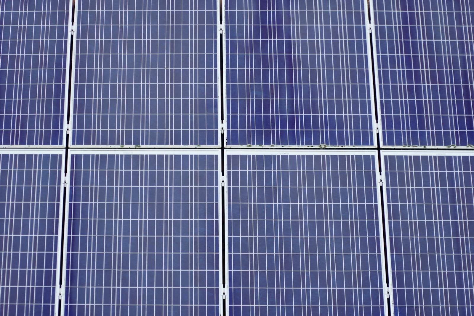 Ground-mounted utility-scale solar farm